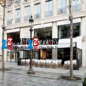 巴黎香榭丽舍大道上的丹麦餐厅，把绿色用得很有质感
