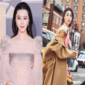 范冰冰被路人随手抓拍 照片糊了但还是很美(图)