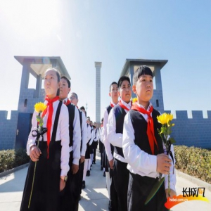 【高清组图】唐山遵化：清明前夕祭英烈