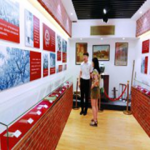 乡大瓦窑村乡情村史陈列室一年接待5000多人次