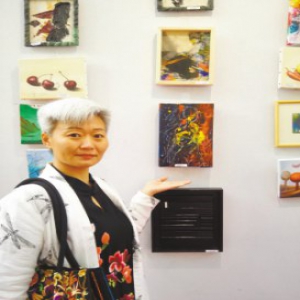 骄傲！石家庄这位女画家亮相巴黎大皇宫沙龙艺术展