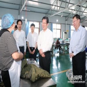 省委书记点赞行唐残疾人双创园，用双手创造美好生活