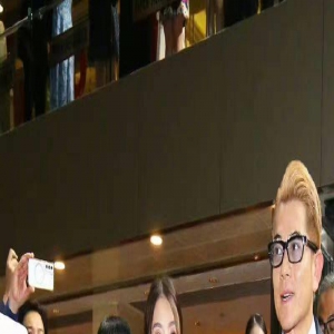 郭富城时尚亮相赛马场，获胜激动拥抱老婆，获得近200万港币奖金