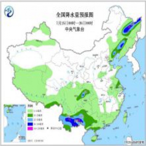 东北华南一起“看海” 重庆武汉高温将持续半月以上