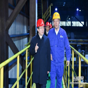 王东峰在河钢集团调研检查