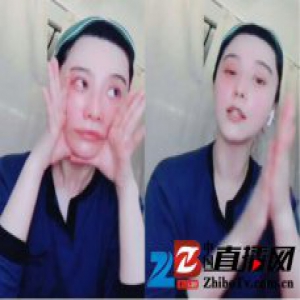 范冰冰头等舱里做美容 把脸揉的又红又肿