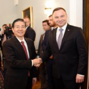 波兰总统杜达会见郭声琨