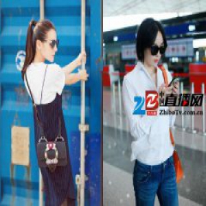 不仅迪丽热巴的摆拍惊为天人！她的街拍也美若天仙